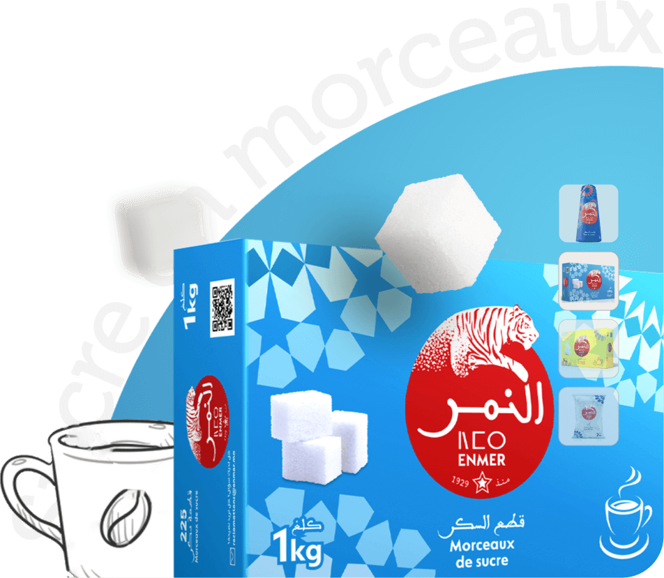 Sucre en morceaux